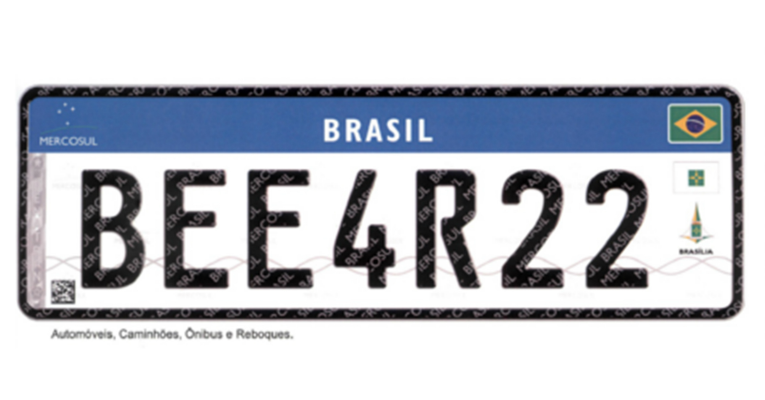 Novo prazo: veículos terão placas no padrão Mercosul a partir de dezembro Novo prazo: veículos terão placas no padrão Mercosul a partir de dezembro