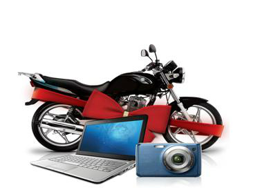 Serão sorteados: 1 Moto Suzuki Yes 125 (sorteio nacional), 5 Netbooks Microboard (sorteio regional) e 10 Câmeras digitais Sunfire (sorteio regional).