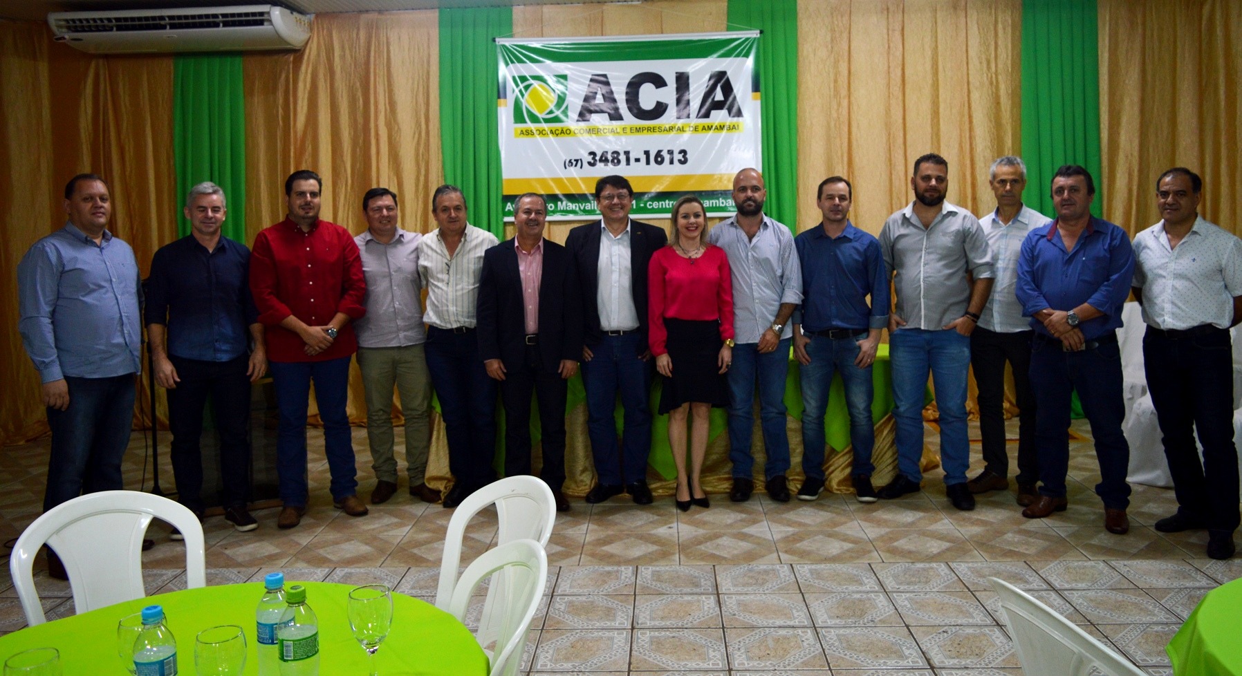 Membros da diretoria da Acia, gestão 2019/2021 / Foto: Moreira Produções