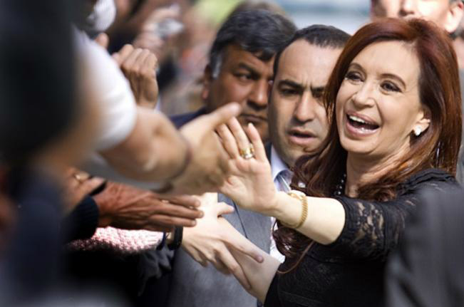 Exames detectam câncer em Cristina Kirchner