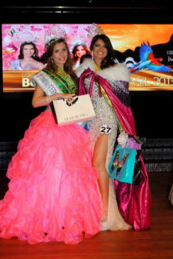 Brasileira participa do Concurso de Miss Teen Universe na Nicarágua
