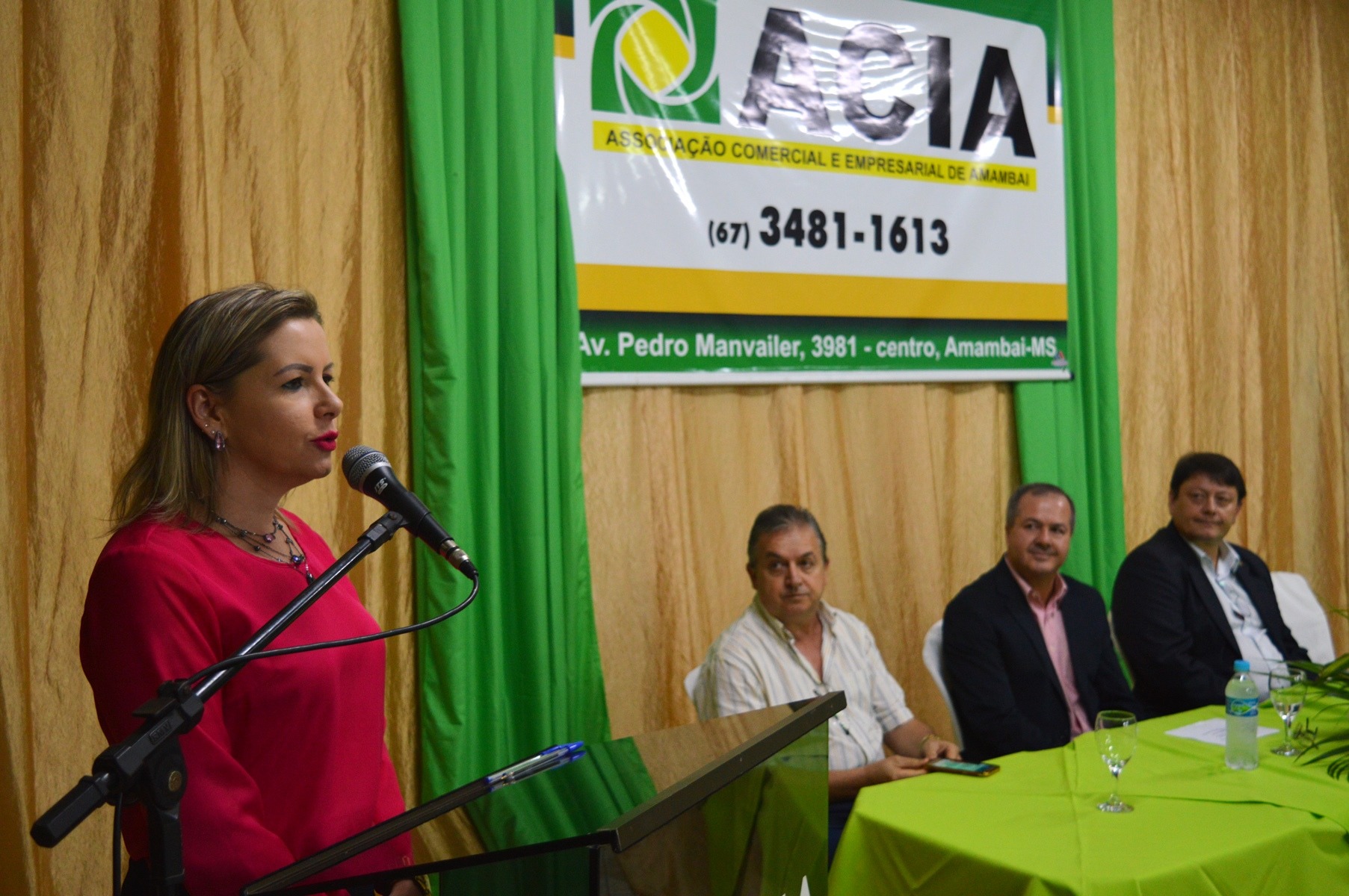 Presidenta do legislativo, vereador Janete Córdoba / Foto: Moreira Produções