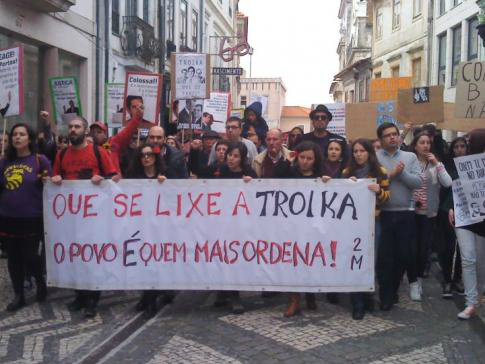 Oficialmente, cerca de 952,2 mil pessoas estão desempregadas em Portugal (Movimento Que Se Lixe a Troika/Facebook)