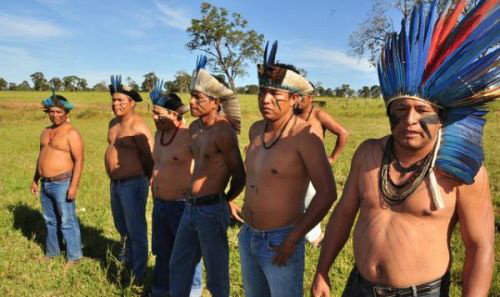 Índios terenas permanecem em fazenda de Mato Grosso do Sul