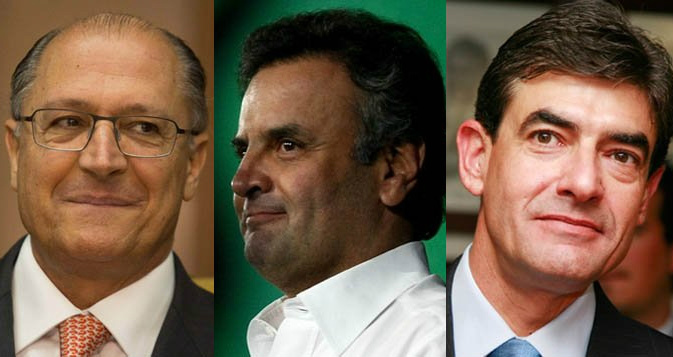 Por 2014, Alckmin deve ceder tempo na TV a Aécio Por 2014, Alckmin deve ceder tempo na TV a Aécio