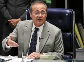 Renan assumiu a presidência da Casa em fevereiro deste ano