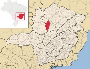 Buritizeiro, região centro-norte de Minas, onde o policial rodoviário federal lotado em Foz do Iguaçu foi preso.