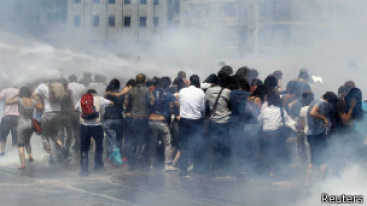 Reforma em parque inicia onda de protestos contra o governo da Turquia