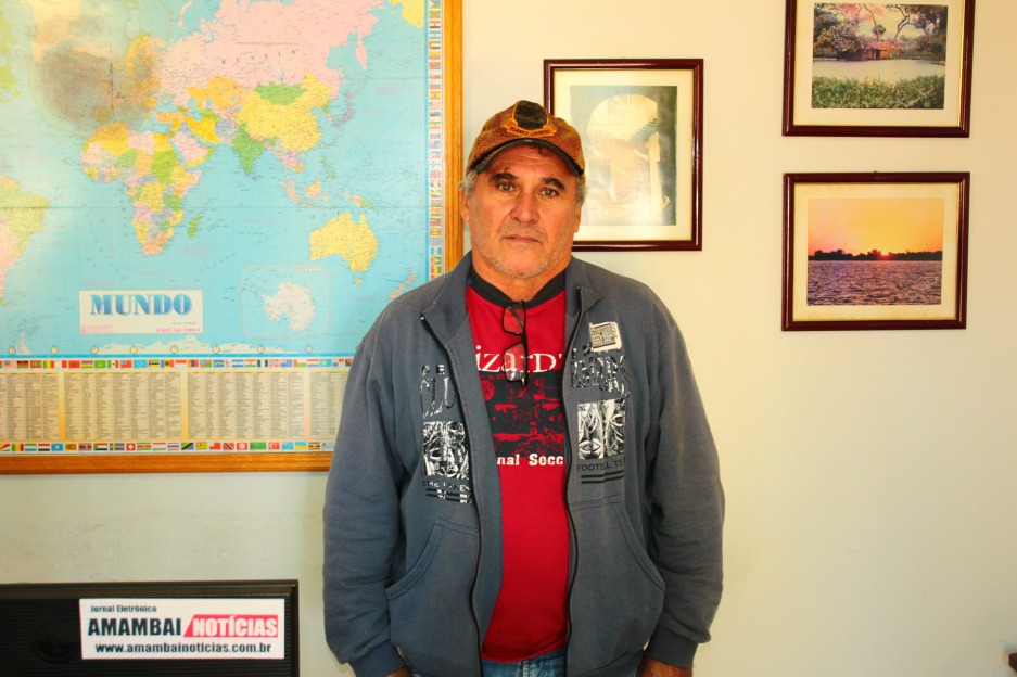 1º de Maio: "Não tem muito o que comemorar nesta data”, dizem sindicalistas Presidente do Sindicato dos Trabalhadores Rurais de Amambai (STR), Genésio Barbosa da Silva / Foto: Moreira Produções