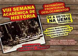Universidade de Amambai promove semana acadêmica de história