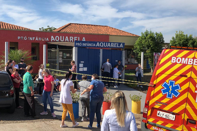 Jovem mata duas crianças e duas professoras em creche de SC Foto: divulgação