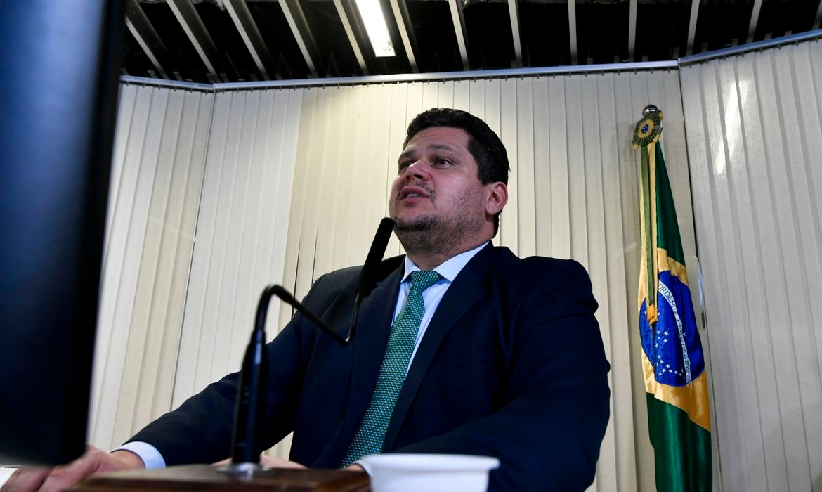  Presidente do Senado, Davi Alcolumbre (DEM-AP / Foto: Leopoldo Silva/ABr