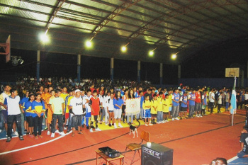 9º Jogos Indígenas reúne 600 atletas da região sul de MS Participam do evento jovens de aldeias dos municípios de Amambai, Antonio João, Caarapó, Laguna Carapã e Cel. Sapucaia. /Foto: Moreira Produções