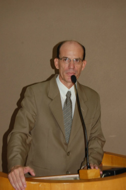 O prefeito eleito de Amambai, Sérgio Barbosa.