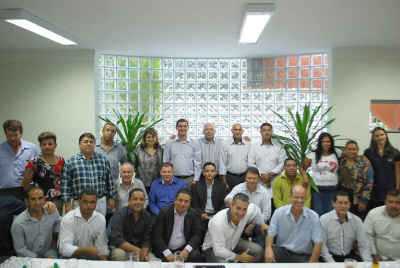 O encontro reuniu pastores e membros dos poderes legislativo e executivo / Foto: Assessoria