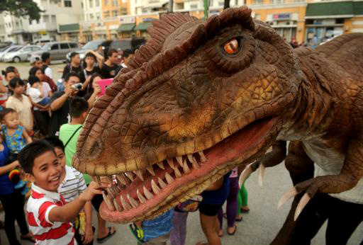 Uma nova espécie de tiranossauro foi descoberta em Utah (centro-sul dos Estados Unidos) e os ossos de seu crânio revelaram uma fera de 80 milhões de anos do primo mais velho conhecido até agora do lendário T. rex (AFP/Arquivos, NOEL CELIS)