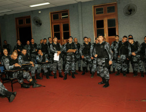 45 homens estavam envolvidos na mobilização dos policias