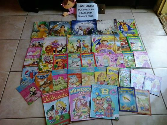Arrecadação de livros visa incentivar leitura infantojuvenil em Amambai