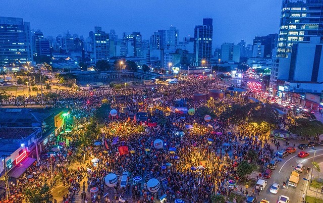 Centrais fizeram greve nacional de impacto em abril de 2017; agora, querem repetir a dose contra Bolsonaro / Foto: Ricardo Stuckert