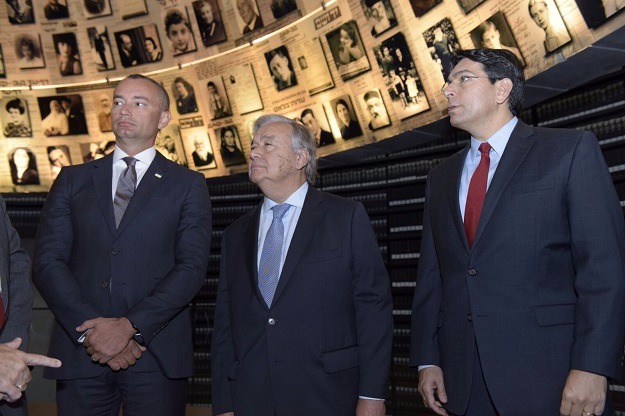 Guterres destacou que antissemitismo deve estar morto para sempre. Foto: Shlomi.