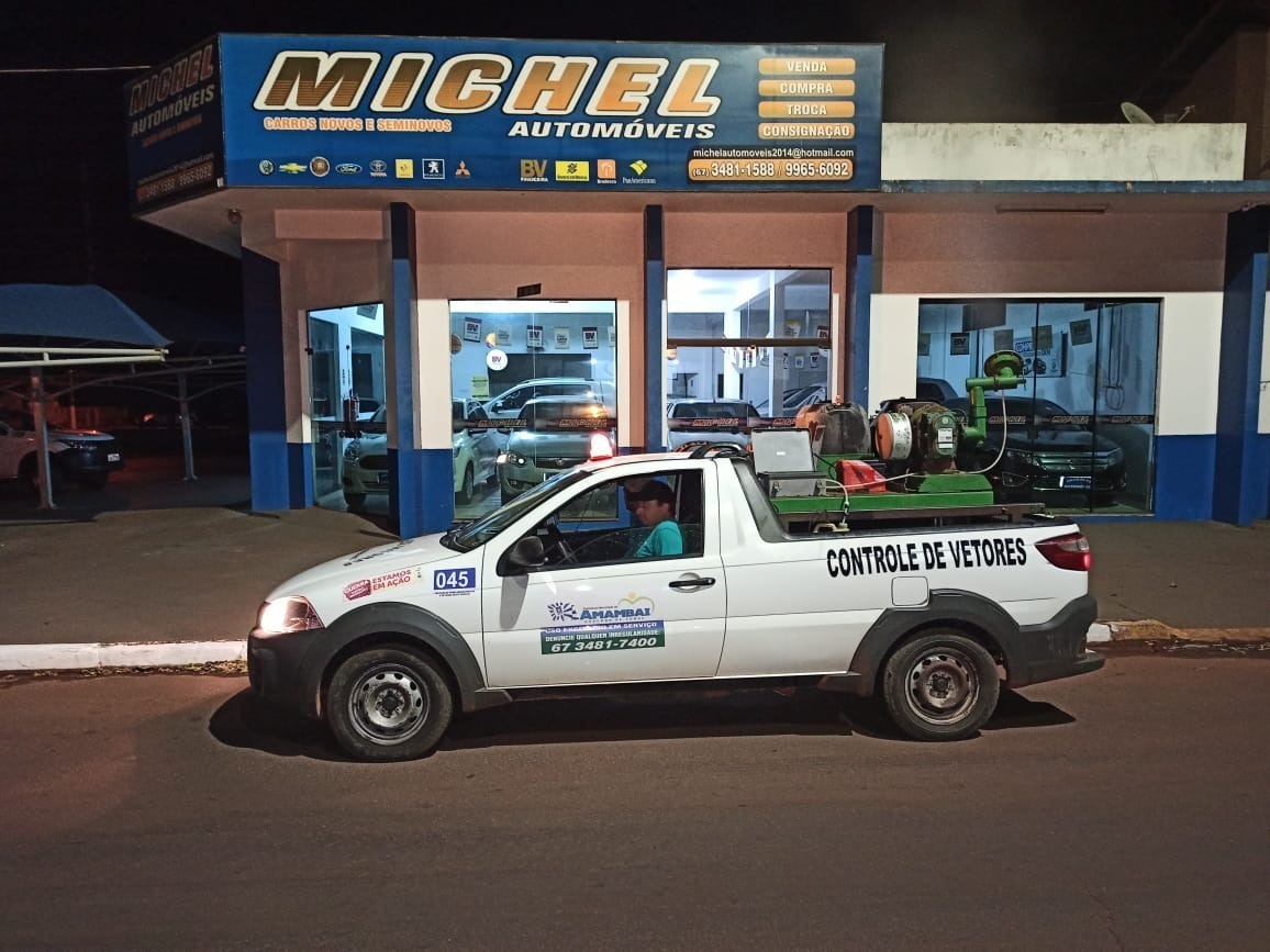 Confira novo cronograma de aplicação do Fumacê em Amambai Foto: Divulgação