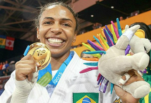 Brasil agora tem 7 medalhas nos Jogos Pan-Americanos A judoca, Érika Miranda, conquistou o ouro, na categoria 52kgFoto: Divulgação
