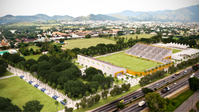 Parque Olímpico de Deodoro já recebeu eventos-teste de hóquei, canoagem slalom, BMX, hipismo e mountain bike / Foto: Divulgação