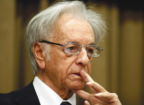 Ex-presidente e senador da república, Itamar Franco