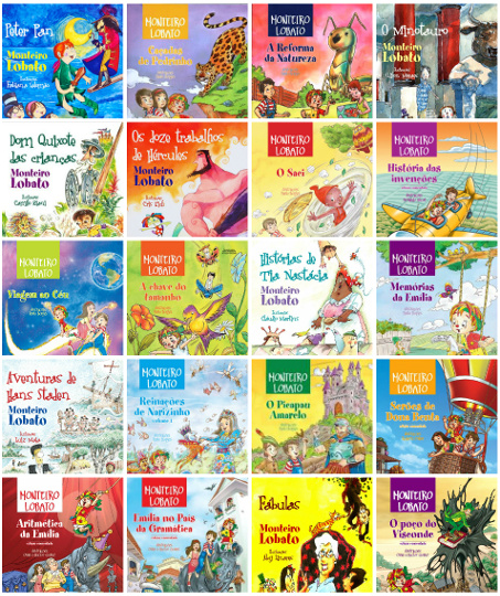 Recorrentes nos livros de Monteiro Lobato, as personagens moradoras do Sítio do Picapau Amarelo ficaram eternizadas em nossa literatura