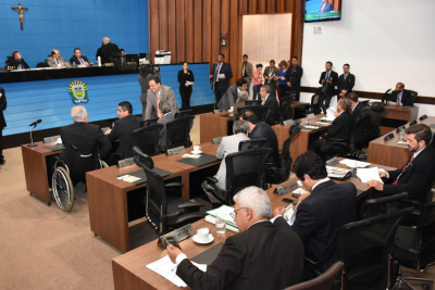 Aprovada reforma administrativa do Governo do Estado Deputados apreciaram sete projetos durante a sessão ordinária de quarta-feira (08) / Foto: Divulgação