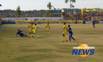 Cene vence Aquidauanense Foto: Site CG News