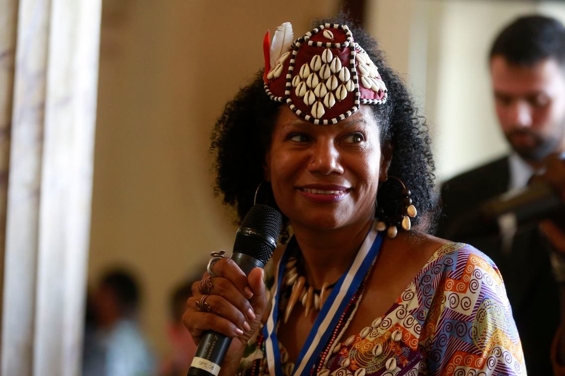 Rainha de etnia bantu encontra descendentes de africanos no Rio Tomaz Silva/Agência Brasil
