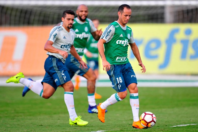 Classificado e pressionado, Palmeiras joga por melhor campanha Escalação do Verdão é uma incógnita para duelo desta quarta-feira - Foto: Cesar Greco/ Ag. Palmeiras / Divulgação