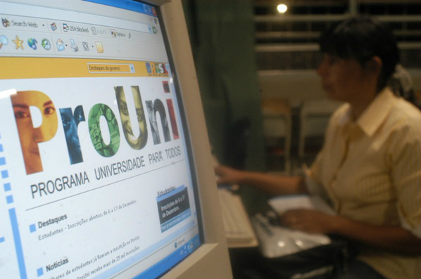 Inscrições para o ProUni estão abertas