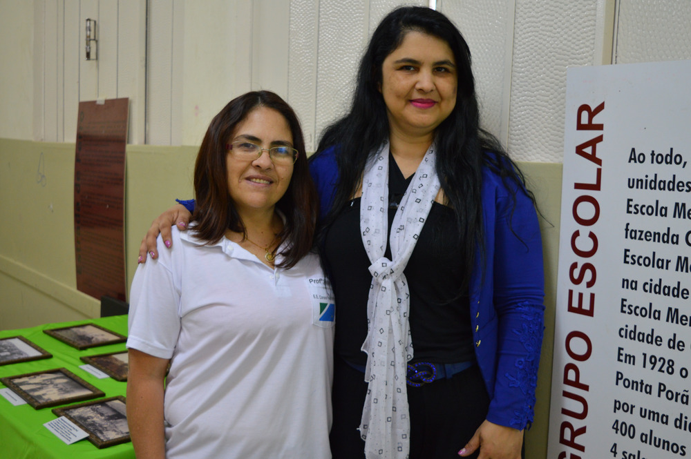 E/D: professora Helena e coordenadora Vanusa / Foto: Moreira Produções