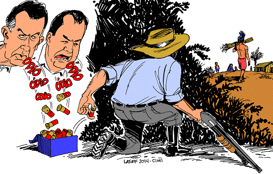 Movimentos pedem apuração de crimes de racismo e homofobia de ruralistas