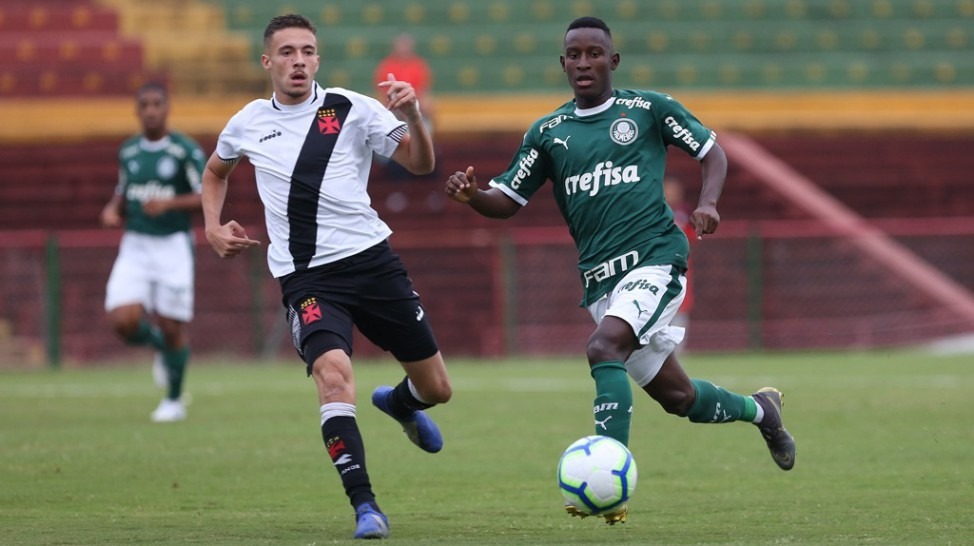 Palmeiras perde para o Vasco, mas vai à final da copa do brasil sub-20