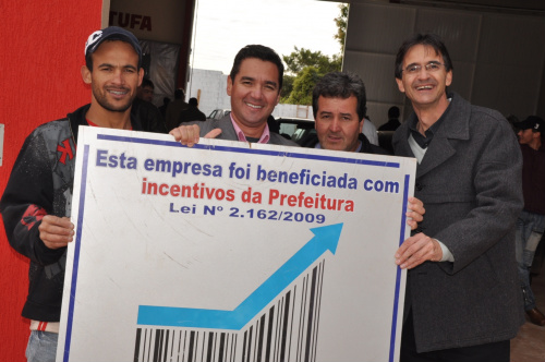 Prefeito destaca inaugurações de empresas em Amambai A Chapeação e Pintura do Evangelista foi inaugurada na ultima terça-feira.
