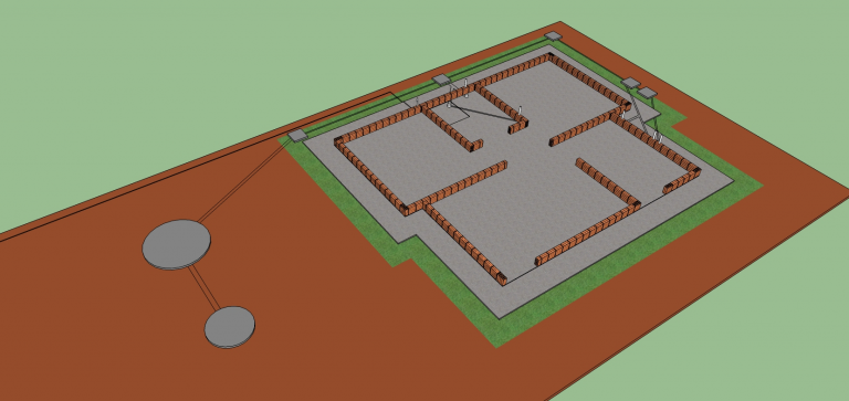 Lote Urbanizado une esforços para construção de 28 casas em Amambai Base residencial para dois quartos, sala/cozinha e banheiro.