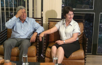 Governador André Puccinelli e a senadora Ana Rita