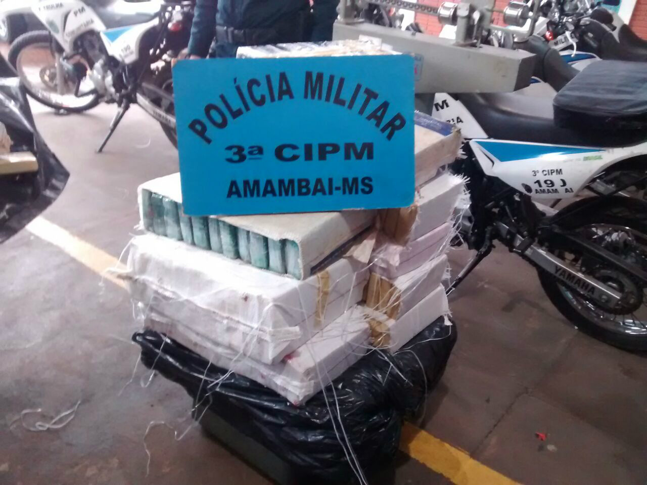 500 kg de maconha foram apreendidos / Foto: Assessoria