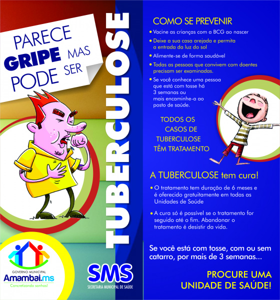 SMS lança campanha de prevenção à Tuberculose