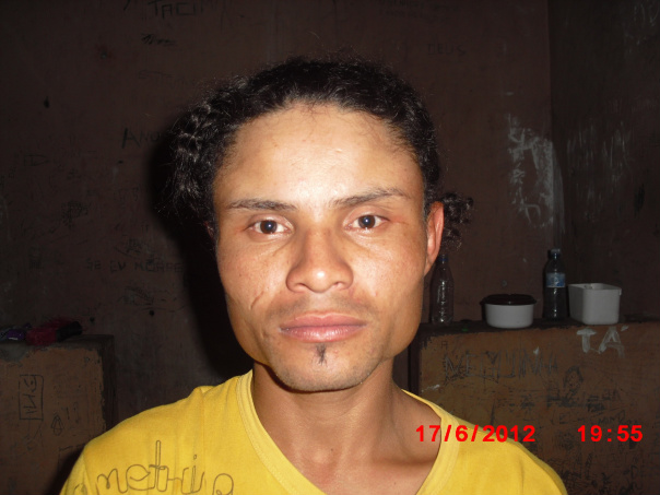 Carlos Roberto Dias, de 27 anos. Ele confessou sua participação no assassinato de Joel. Foto: Polícia Civil de Amambai.