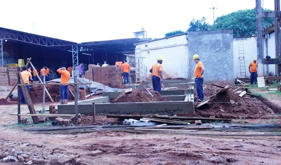 Presídio de Ponta Porã recebe obras de ampliação Presídio de Ponta Porã recebe obras de ampliação