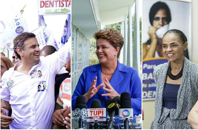 Datafolha: Marina vence em SP, PE e RJ e Dilma lidera em MG e RS Datafolha: Marina vence em SP, PE e RJ e Dilma lidera em MG e RS