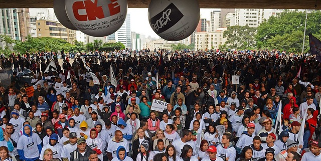 Movimentos apostam na unidade das três categorias para barrar políticas adotadas pelo MEC / (Foto: Agência Brasil)