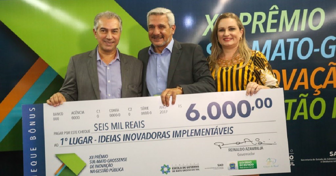 Governo de Mato Grosso do Sul irá premiar boas práticas do serviço público Governo de Mato Grosso do Sul irá premiar boas práticas do serviço público