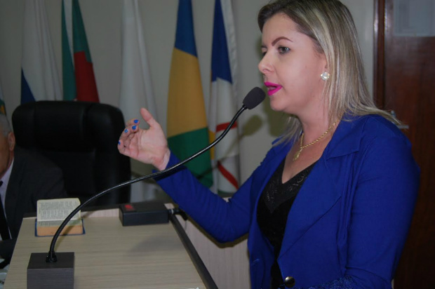 Vereadora Janete Córdoba solicitou algumas melhorias em unidade de saúde de Amambai / Foto: Assessoria