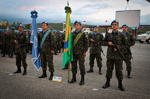 Brasil dirigiu tropas internacionais no Haiti desde o início das missão em 2004. Foto: Minustah.