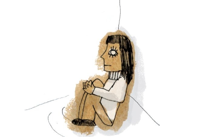 Está mal? Há escuta e acolhimento online durante a pandemia de coronavírus O isolamento social exerce sua influência sobre a mente. (Ilustração: Alê Kalco/SAÚDE é Vital)